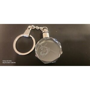 Crystal Keychain Rayquaza LED Light Up Charm‎ Pendant Keyring Decor